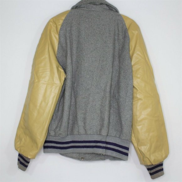 Vintage Unbranded Mens Varsity Jacket N659 - Picture 2 of 11